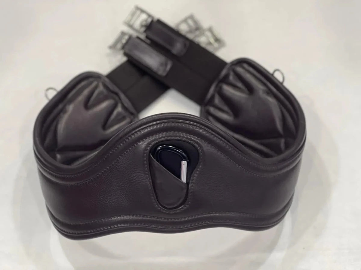 Anatomic Leather Horse Girth: Dressage or Jumping - Haram Exports