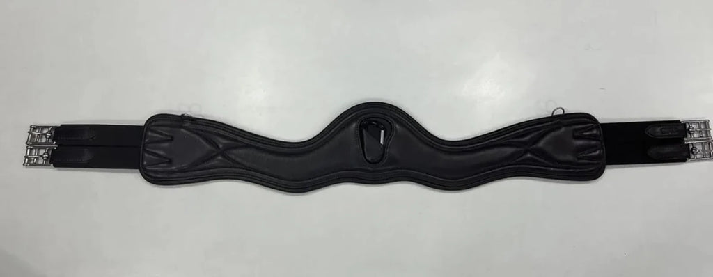 Anatomic Leather Horse Girth: Dressage or Jumping - Haram Exports