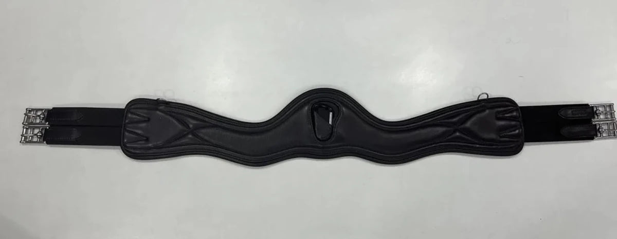Anatomic Leather Horse Girth: Dressage or Jumping - Haram Exports